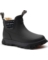 WOMEN'S DEVIATION  SHERPA ANKLE BOOT - BLACK 6